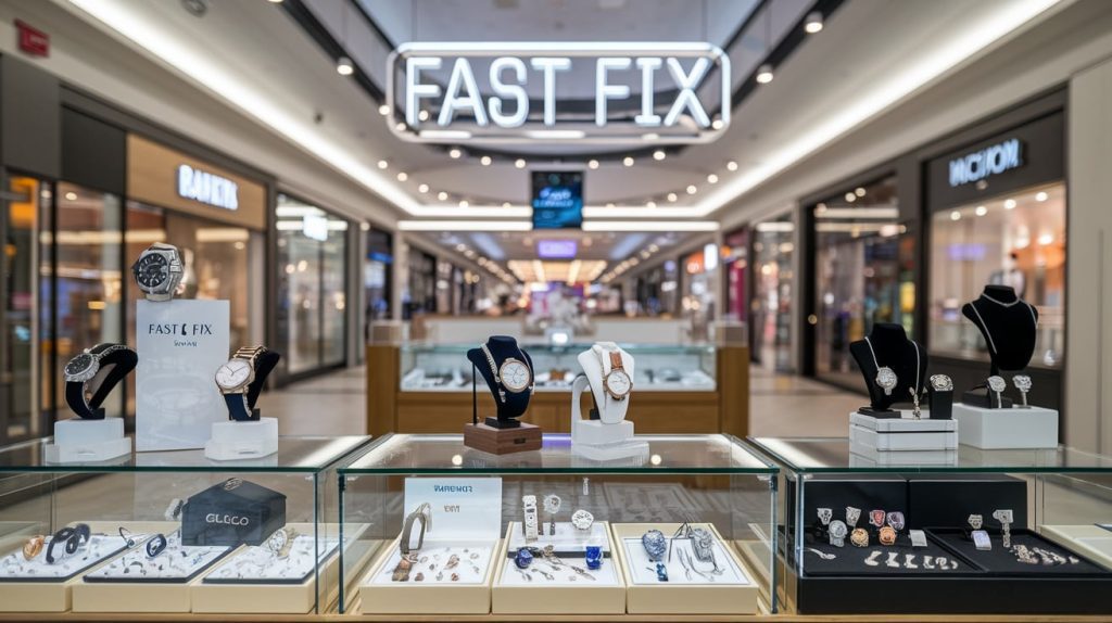 fast fix jewelry & watch repairs inside chandler fashion mall​  